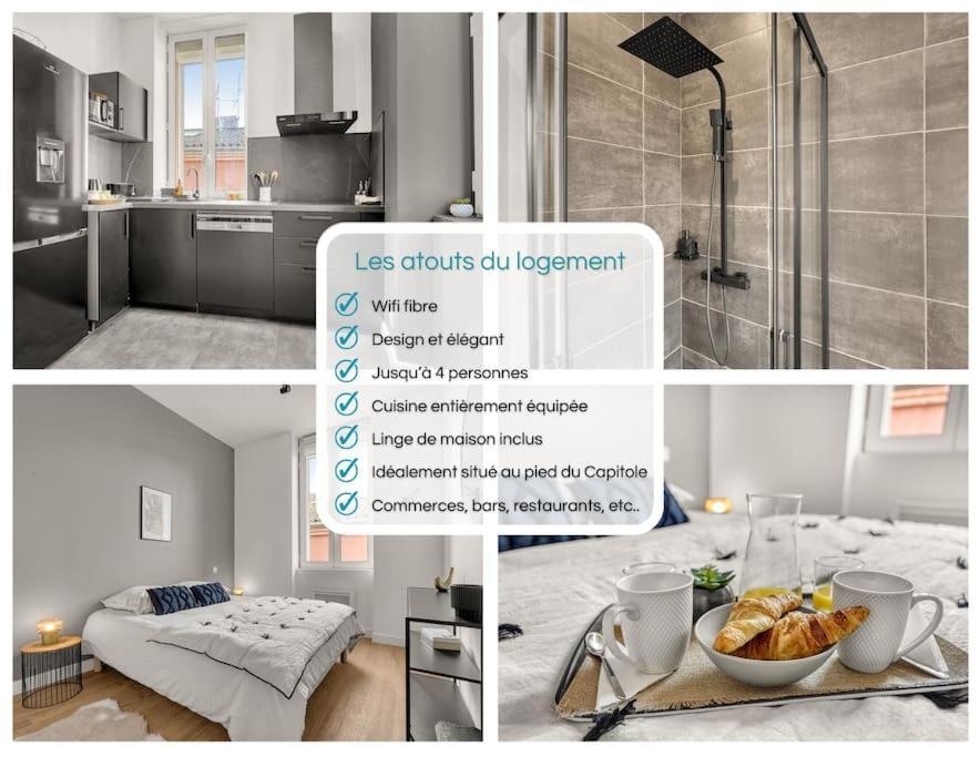 Ღ Le Lormian - Design & Confortable - Capitole Toulouse Eksteriør billede